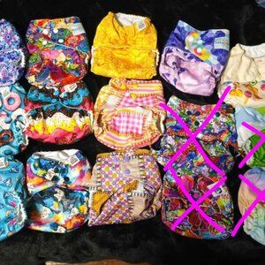 Sweets Treats Mama Koala Cloth Diapers Girlie Dr Suess OS Pocket Cloth Diapers
